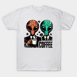 Alien coffee T-Shirt